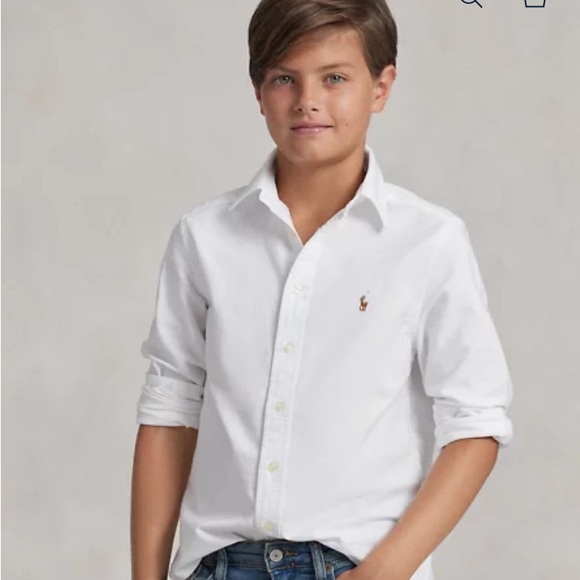 Boys Ralph Lauren Polo long sleeve button- down - Picture 2 of 4